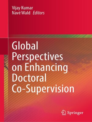 cover image of Global Perspectives on Enhancing Doctoral Co-Supervision